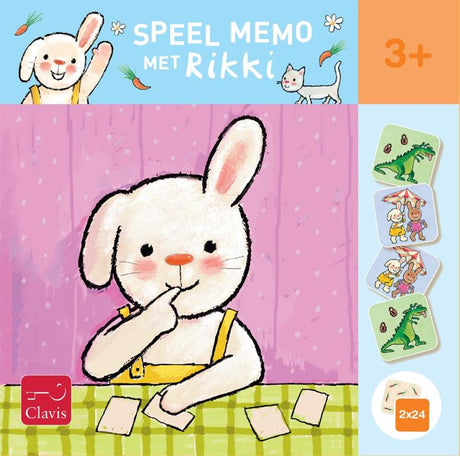 Clavis spielt Memo mit Rikki. 3+