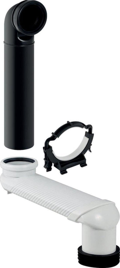 Geberit Monolith Anschlussset Stand-WC-Ablauf – mit Sprungbogen