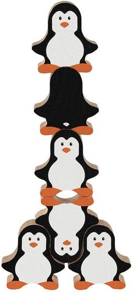 Goki Holzstapelspiel Pinguin