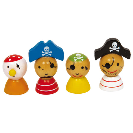 Small Foot - Ludo-Pirateninsel aus Holz
