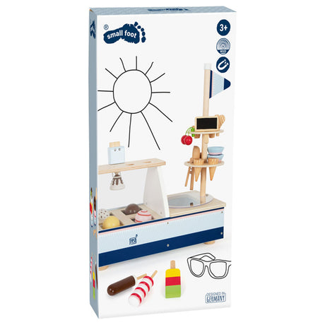 Small Foot - Eisstand aus Holz, 21-tlg.