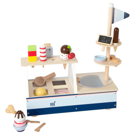 Small Foot - Eisstand aus Holz, 21-tlg.