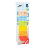 Kleiner Fuß Holz Regenbogen Wobbel Tower Spiel