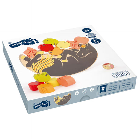 Kleiner Fuß - Holzbalance Game Horse, 7dlg.