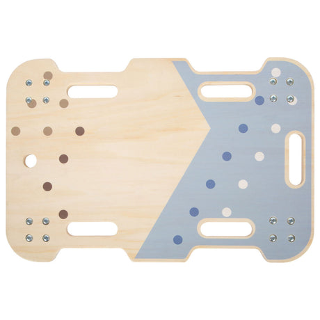 Kleiner Fuß - Holzrollenbrett blau