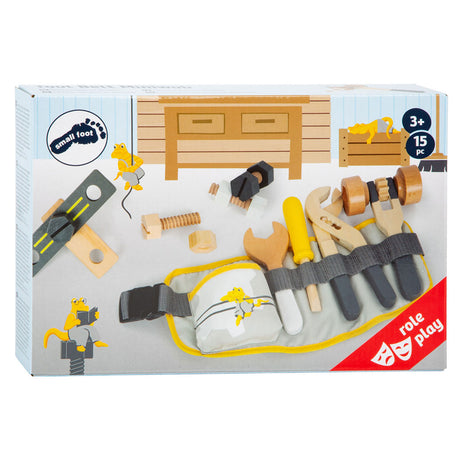 Small Foot - Werkzeuggürtel mit Holzwerkzeug Miniwob