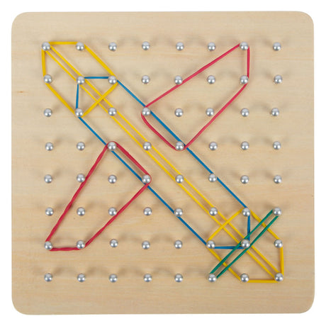Kleines Fuß Holz Geobord Set