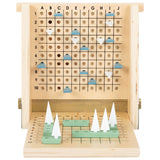 Small Foot - Holzstrategiespiel Schlacht der Schiffe