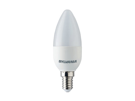 Sylvania 0027544 LED-Lampe E14 Kerze 6,5 W 470 lm 2700 K – 2000 K