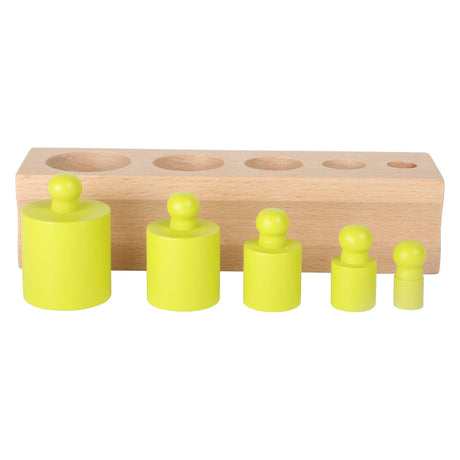 Kleiner Fuß - Holzpuzzle-Größensortierung