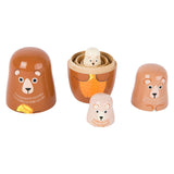 Small Foot - Holz-Matroschka-Puppen Bärenfamilie