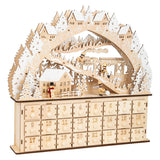 Small Foot - Adventskalender Ski aus Holz