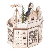 Small Foot - Holz-Adventskalender Weihnachtslandschaft