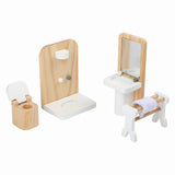 Small Foot - Puppenhausmöbel-Komplettset aus Holz, 28-teilig.