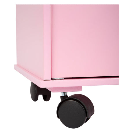 Small Foot - Puppenschrank aus Holz rosa