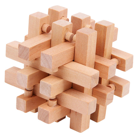 Kleiner Fuß - Holzhirnrätsel, 4 -Set von 4