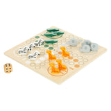 Small Foot - Holz-Ludo-Spiel Safari