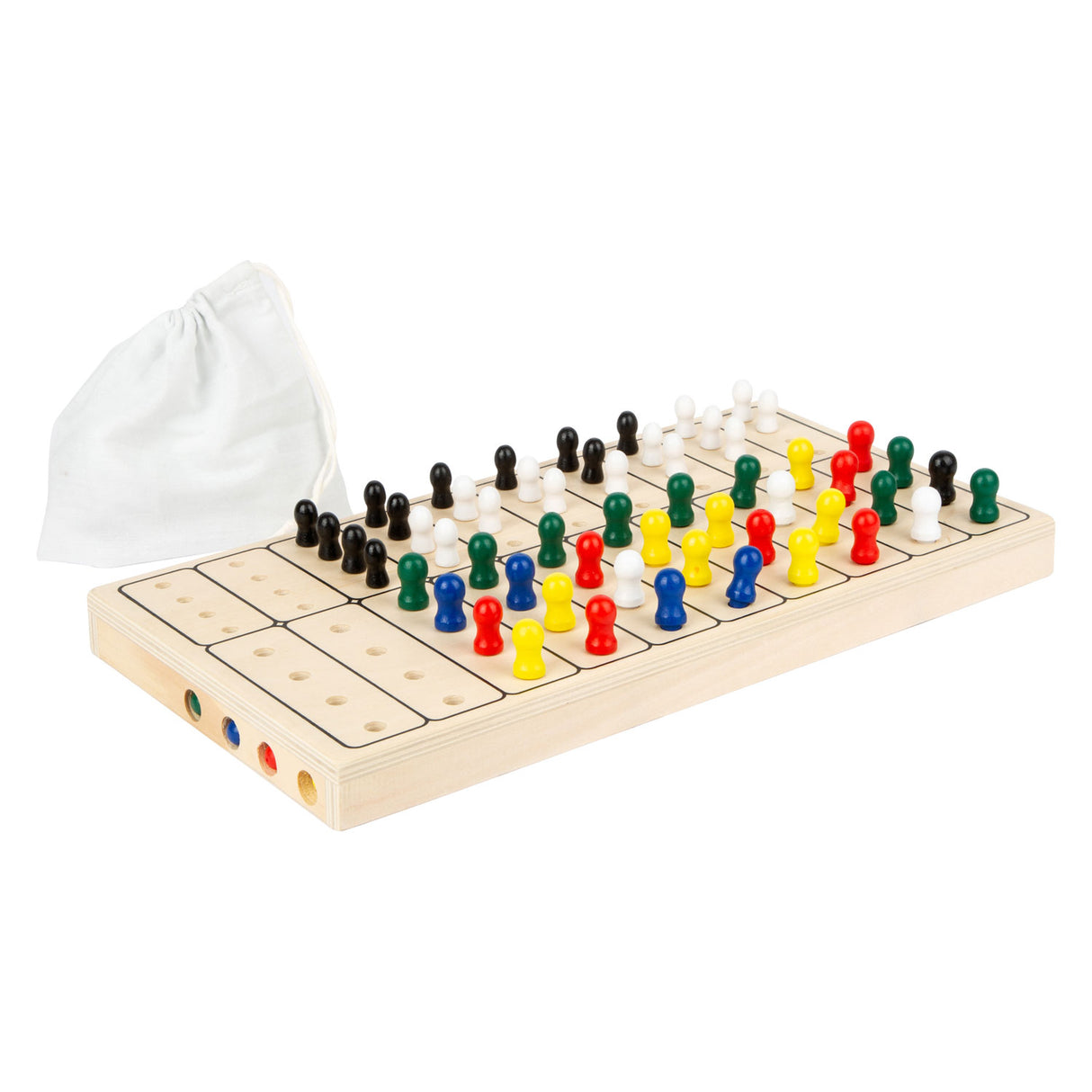 Small Foot - Holzbrettspiel mit Geheimcode