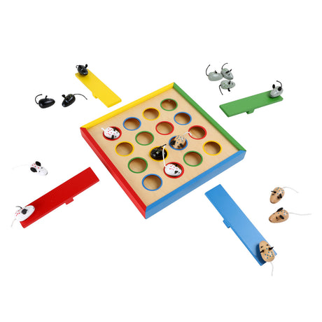 Small Foot – Brettspiel mit springenden Mäusen