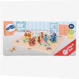 Small Foot - Ludo-Spiel auf dem Bauernhof aus Holz