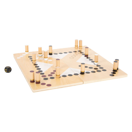 Small Foot – Schlangen und Leitern Brettspiel Gold Edition
