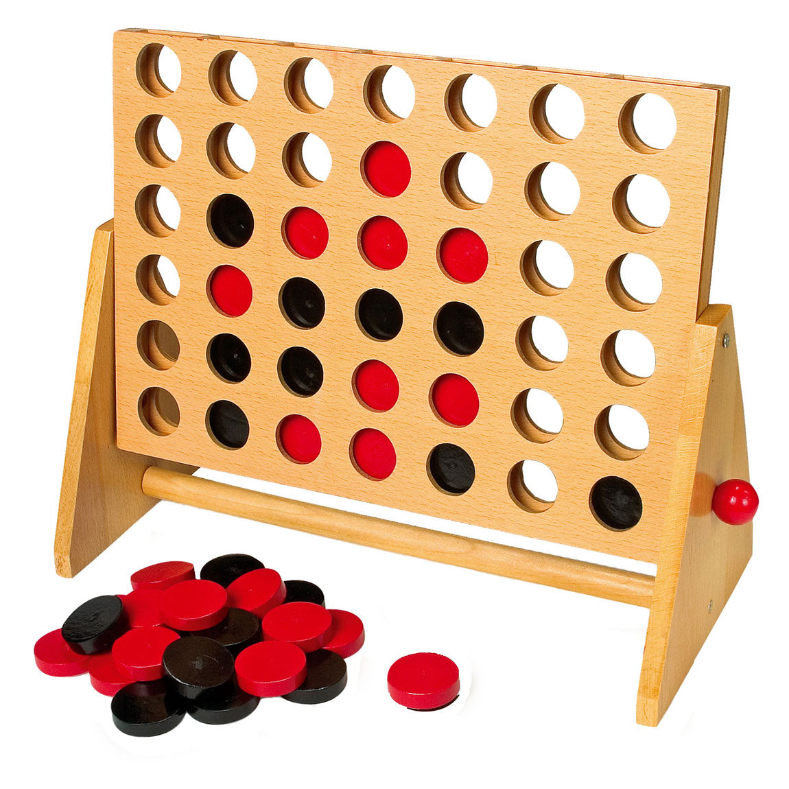 Small Foot - Holzspiel 4 auf einer Linie