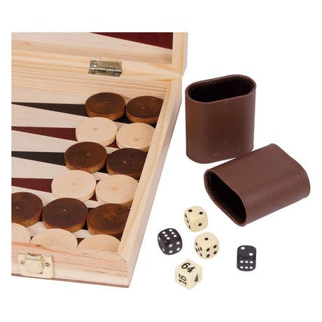 Small Foot - Holzschach und Backgammon
