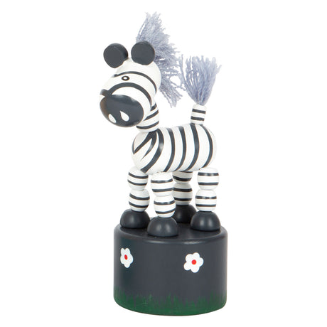 Small Foot - Holzdruckfigur Wildtiere, 6er-Set