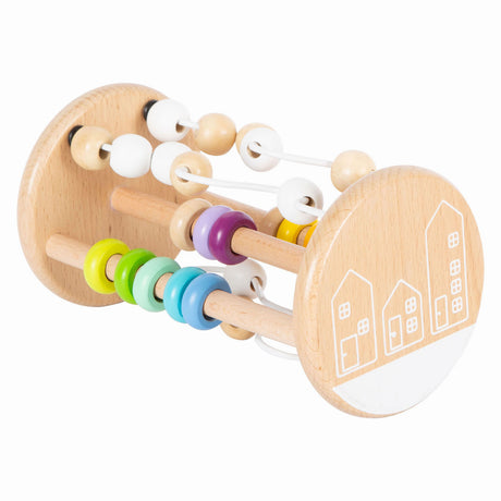 Small Foot - Holzrassel Motorik Spirale Regenbogen
