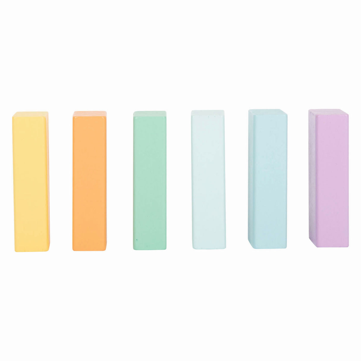 Small Foot - Holzbausteine ​​Pastell, 50 Stk.