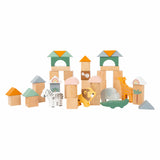 Small Foot - Holz-Safari-Bausteine, 50 Stk.