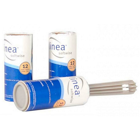 Linea klebrige Fusselbürste + 2 Ersatzrollen