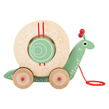 Kleiner Fuß - Zeichenfigur aus Holz, Formsortierer Schnecke, 6-tlg.