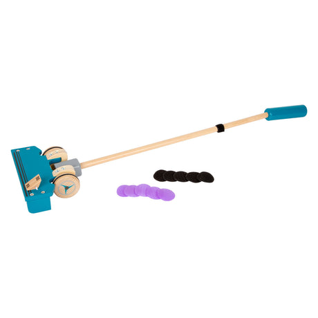 Small Foot - Holzstaubsauger mit farbigen Klettpunkten, 12-tlg.
