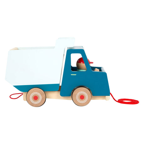 Small Foot - Abschleppfigur Kipper aus Holz