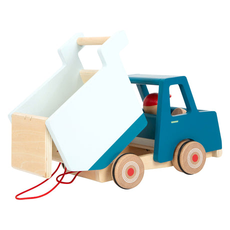 Small Foot - Abschleppfigur Kipper aus Holz