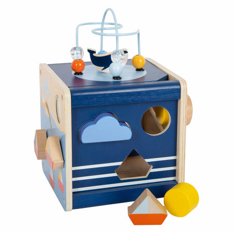 Small Foot - Meeresaktivitätswürfel aus Holz