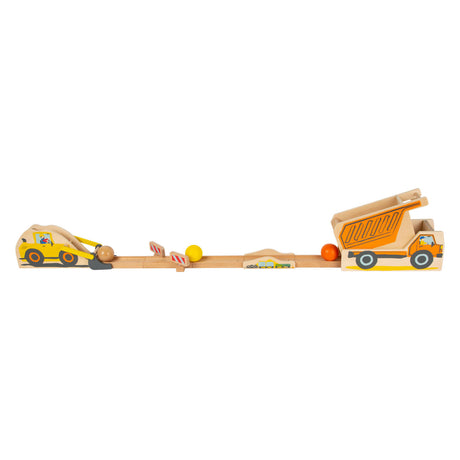 Small Foot - Holzkugelbahn Junior Baustelle, 10 Stk.