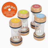 Small Foot - Holz-Sanduhren XL-Set, 4-tlg.