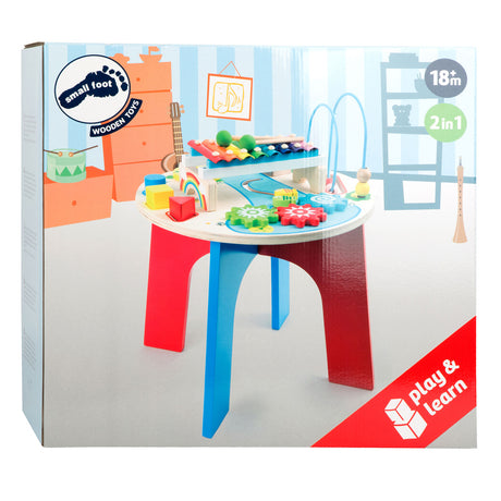 Small Foot - Aktivitäten- und Musiktisch aus Holz 2in1