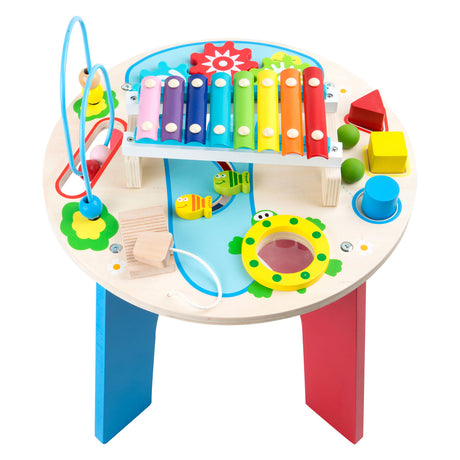 Small Foot - Aktivitäten- und Musiktisch aus Holz 2in1