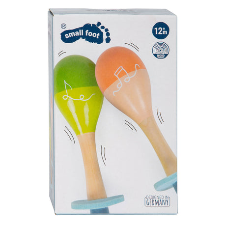 Small Foot – hölzerne Maracas mit groovigen Beats