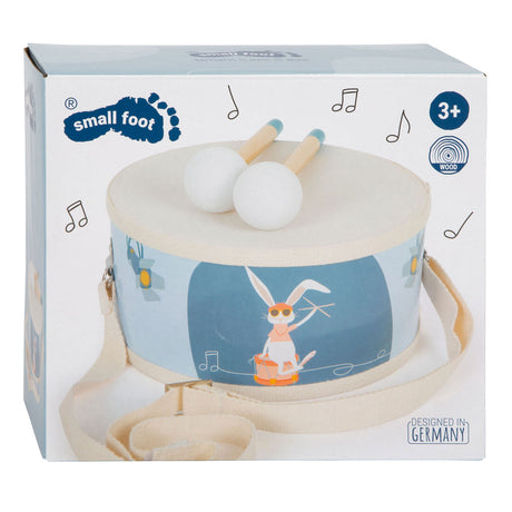 Small Foot - Holztrommel für groovige Beats mit Stöcken, 3-teilig.