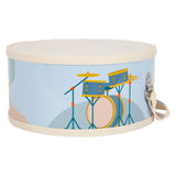 Kleine Fußhölzer Drum Groovy Beats mit Stöcken, 3dlg.