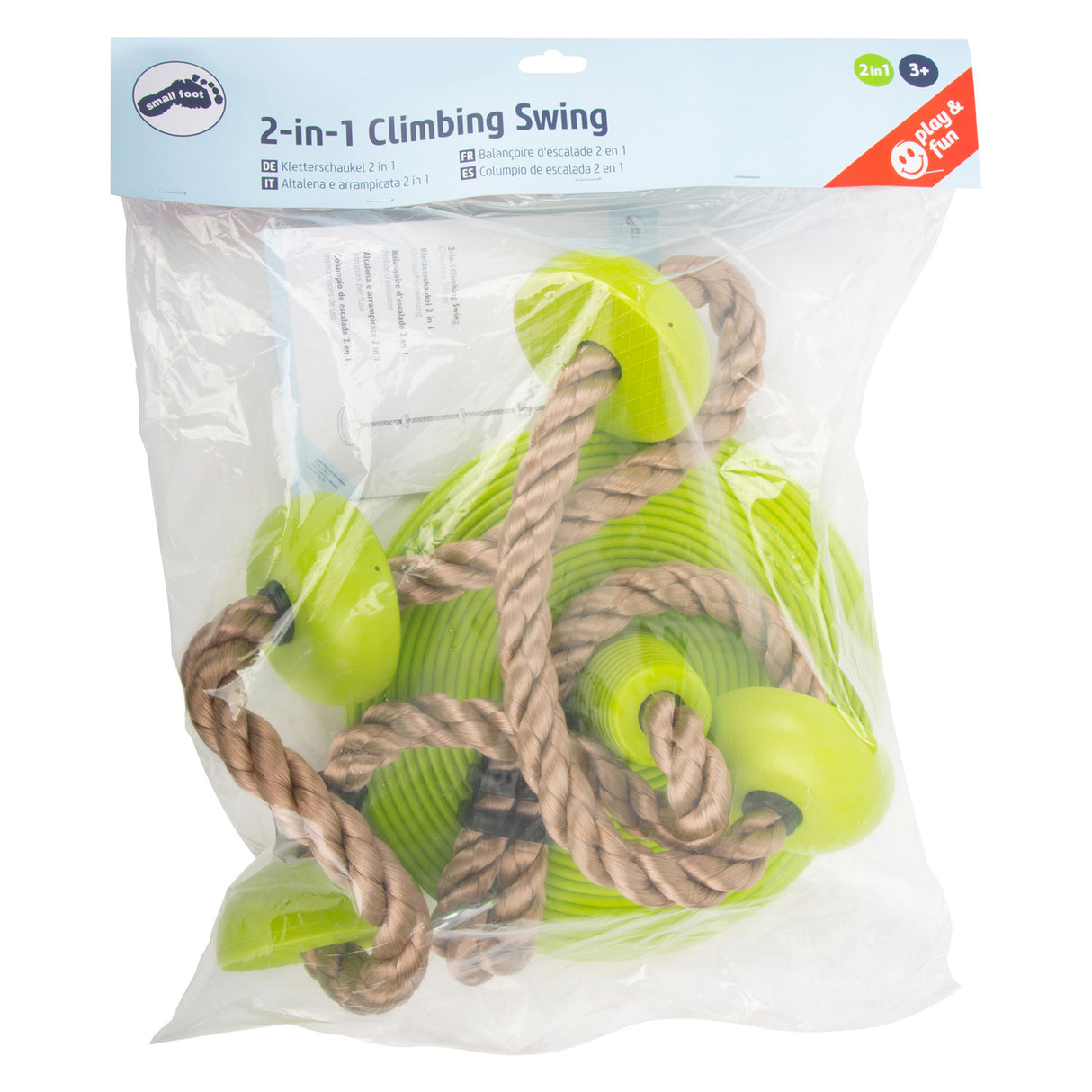 Kleiner Fuß - Kletterseil und Swing 2in1 Groen, 190 cm