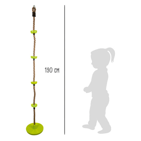 Kleiner Fuß - Kletterseil und Swing 2in1 Groen, 190 cm