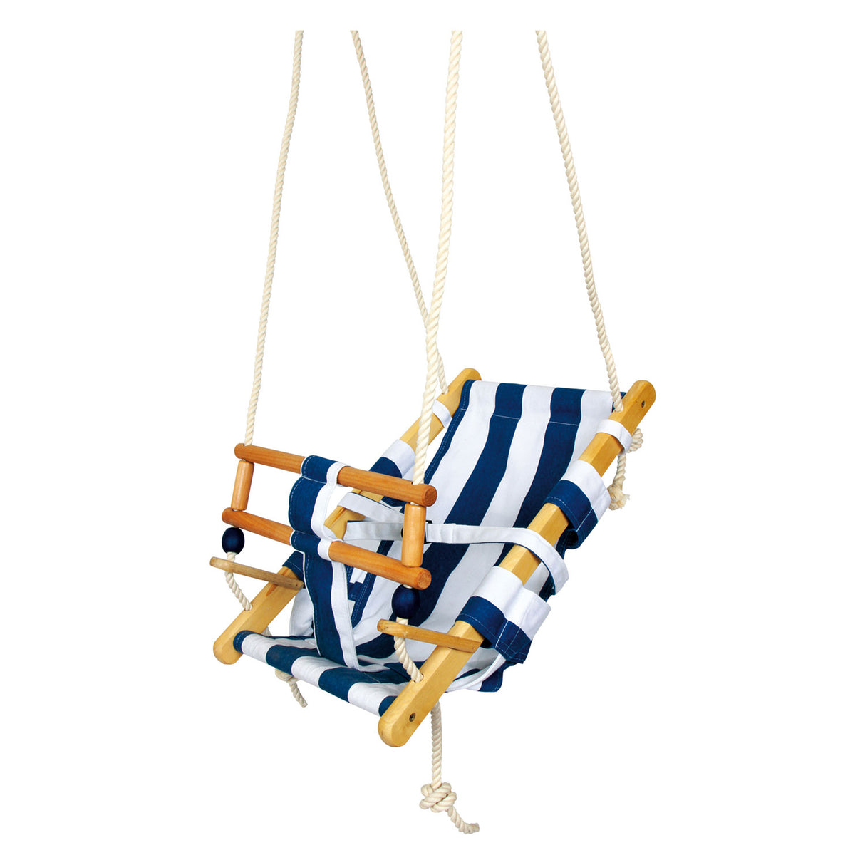 Kleiner Fuß - Holzkindschwung Marine Blue, 120 cm