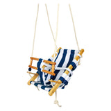 Kleiner Fuß - Holzkindschwung Marine Blue, 120 cm