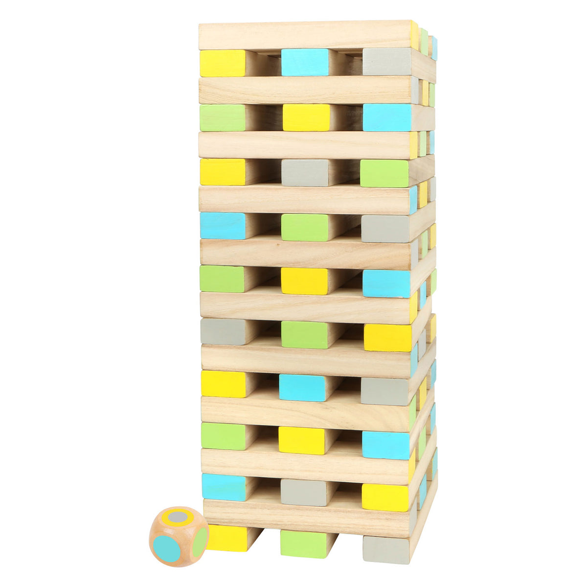 Small Foot - Wackelturm-Balancespiel aus Holz XXL