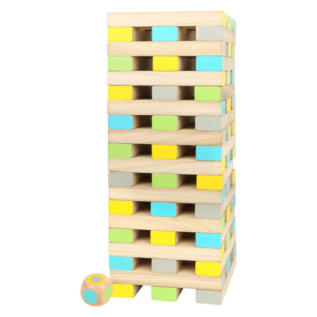 Small Foot - Wackelturm-Balancespiel aus Holz XXL